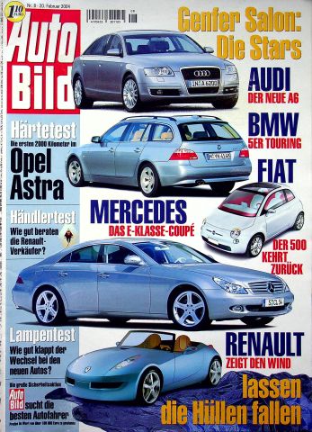 Deckblatt Auto Bild (08/2004)